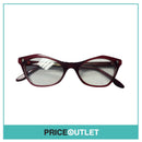 Clear Lens Pink Red Glasses RRP £325
