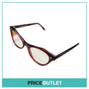 Clear Lens Pink Red Glasses RRP £325