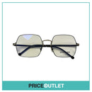 Clear Lens Black & Silver Frame Glasses RRP £325 (1)