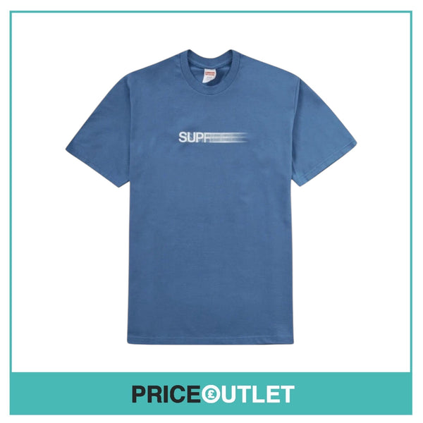 Supreme - Motion Logo Tee - Blue - Size M - BRAND NEW & SEALED