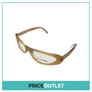 Clear Lens Curved Gold Glasses RRP £325