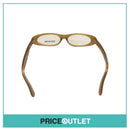 Clear Lens Curved Gold Glasses RRP £325