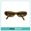 Gold Curved Sunglasses RRP £325