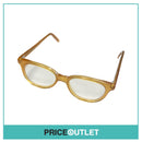 Clear Lens Yellow Glasses RRP £325