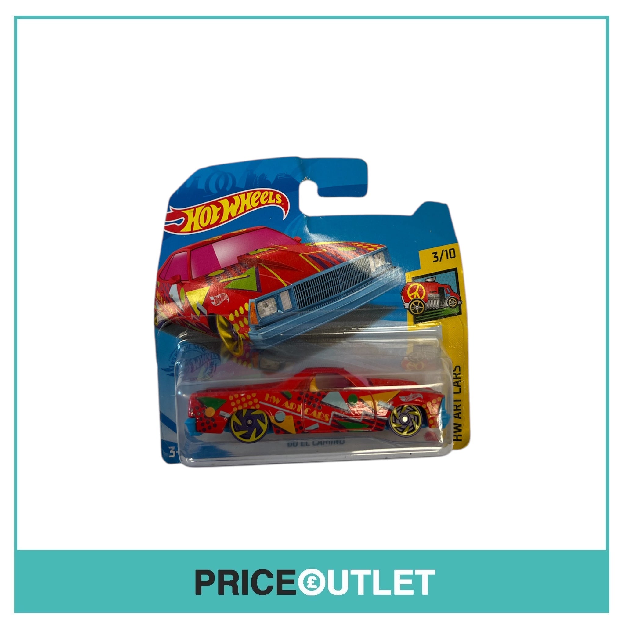 Hot Wheels - HW Art Cars 3/10 - ‘80 El Camino - Damaged