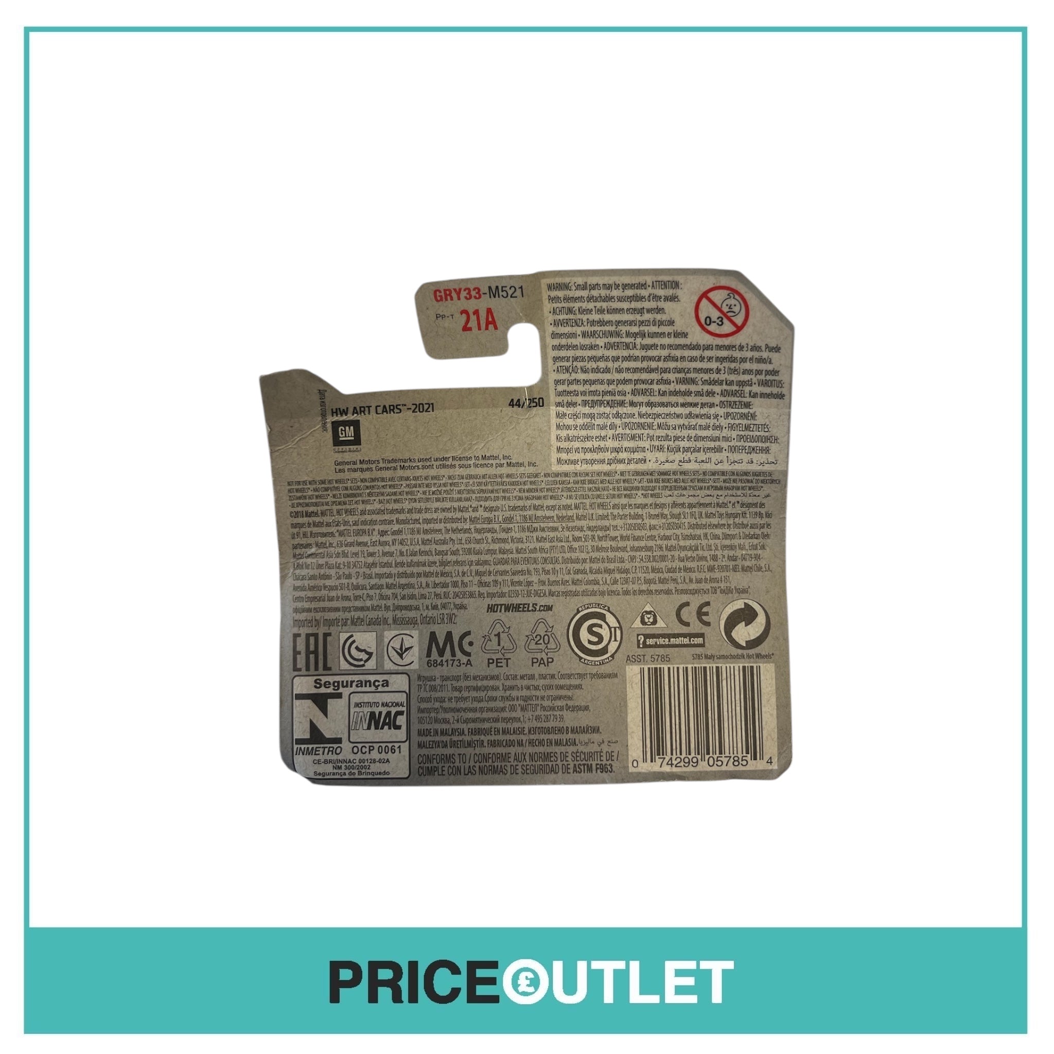 Hot Wheels - HW Art Cars 3/10 - ‘80 El Camino - Damaged