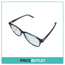 Clear Lens Blue Tortoiseshell Print Glasses RRP £325
