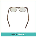Clear Lens Light Brown Glasses RRP £325