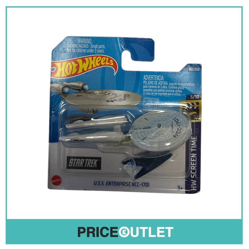 Hot Wheels - Star Trek HW Screen Time 5/10 - U.S.S Enterprise NCC-1701 - Damaged