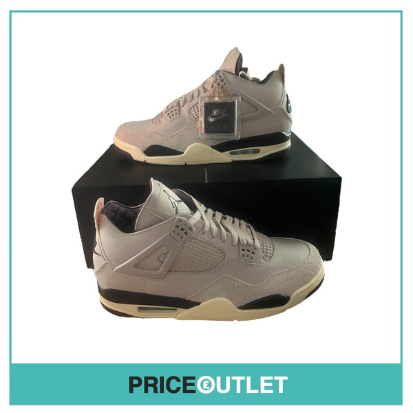 Nike - Air Jordan X A Ma Maniere - 4 Retro OG SP - Fossil, Pewter & Burgundy - Size UK 10 - BRAND NEW WITH BOX