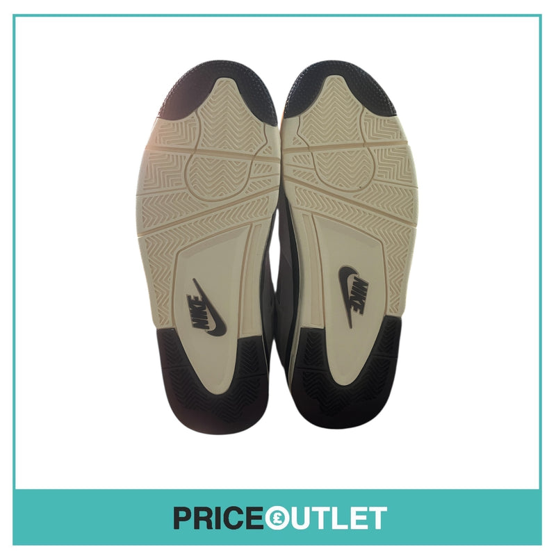 Nike - Air Jordan X A Ma Maniere - 4 Retro OG SP - Fossil, Pewter & Burgundy - Size UK 10 - BRAND NEW WITH BOX