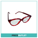 Clear Lens Red Frame Glasses RRP £325 (6)