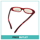 Clear Lens Red Curved Glasses RRP £325