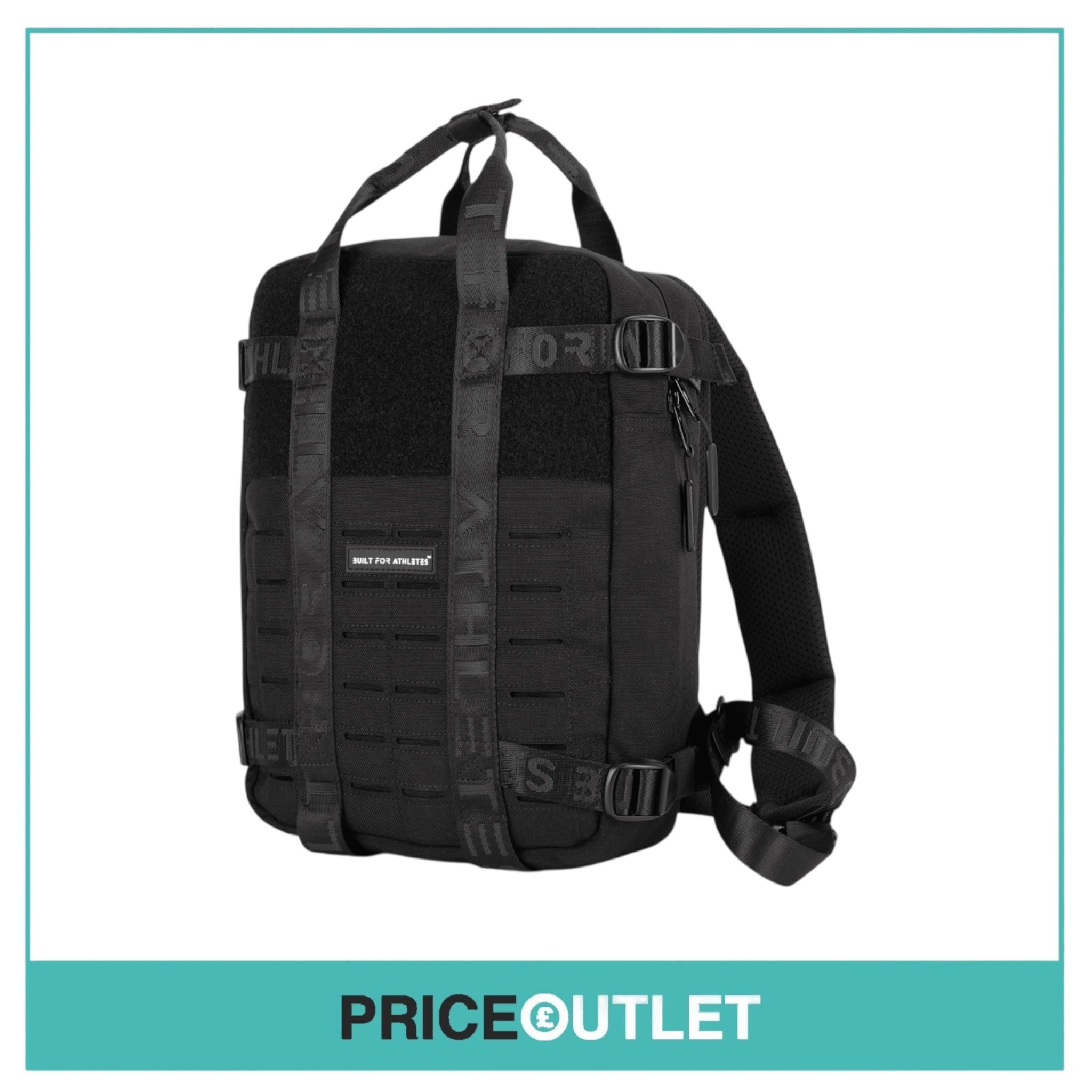 Built For Athletes - 10L Gym Backpack - Black - Brand New