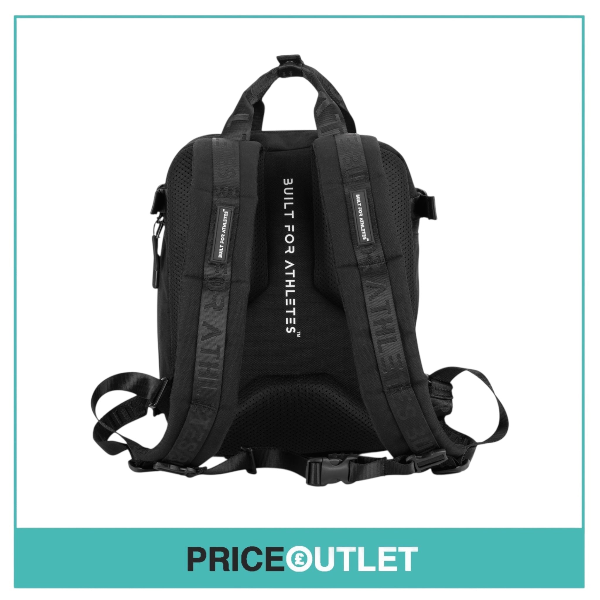 Built For Athletes - 10L Gym Backpack - Black - Brand New