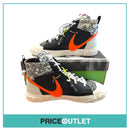 Nike - Blazer Mid Readymade - Total Orange/Vast Grey - Size UK 10 - BRAND NEW WITH BOX