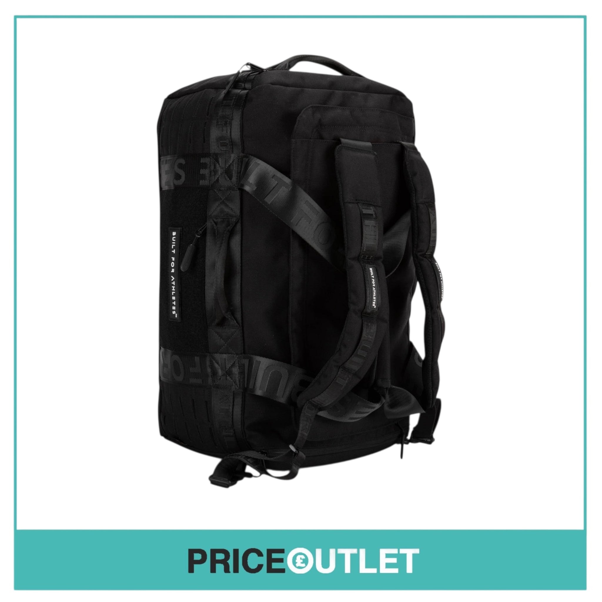 Built For Athletes -  Pro Series Duffel Bag 60L - Black - Brand New