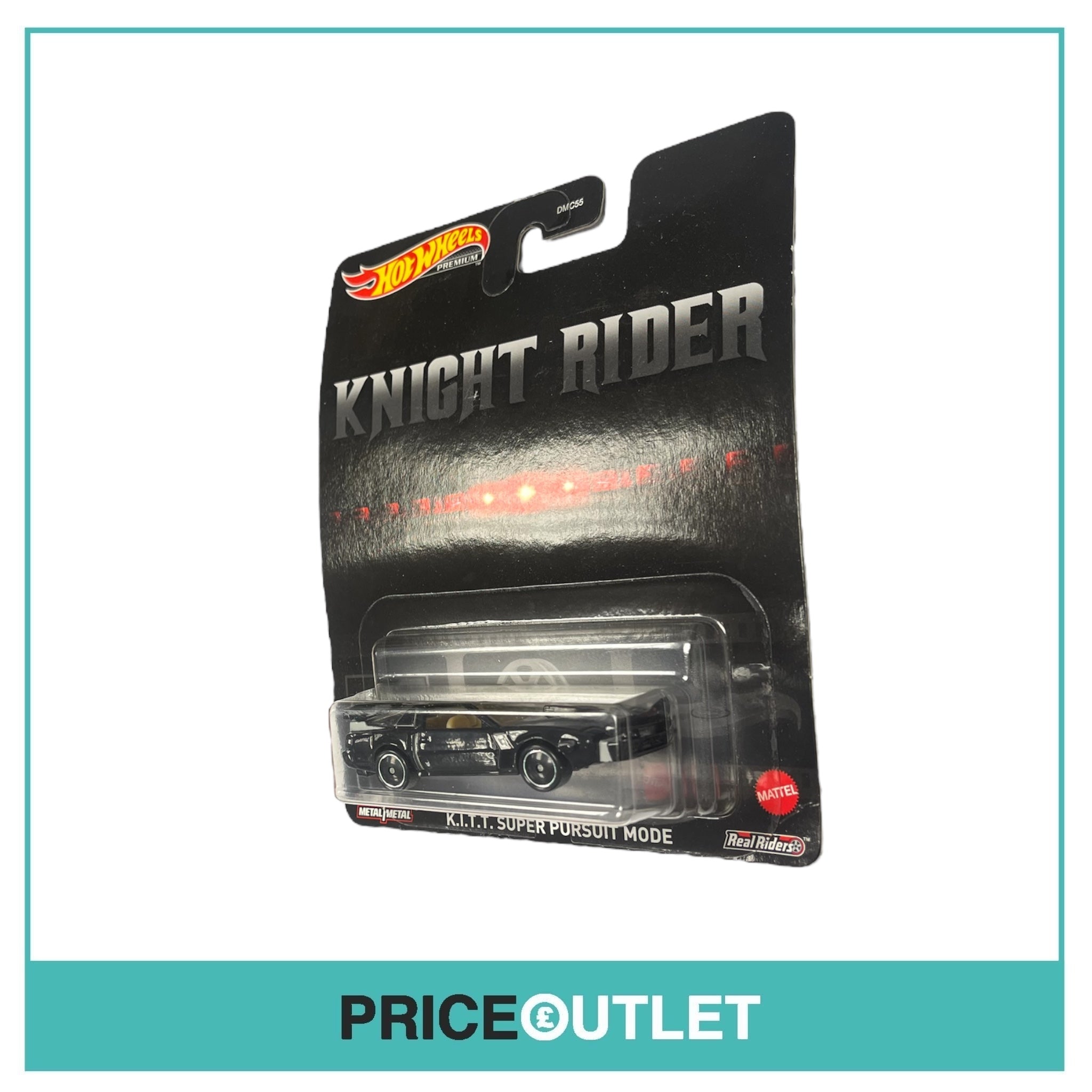 Hot Wheels Premium - Knight Rider - K.I.T.T Super Pursuit Mode