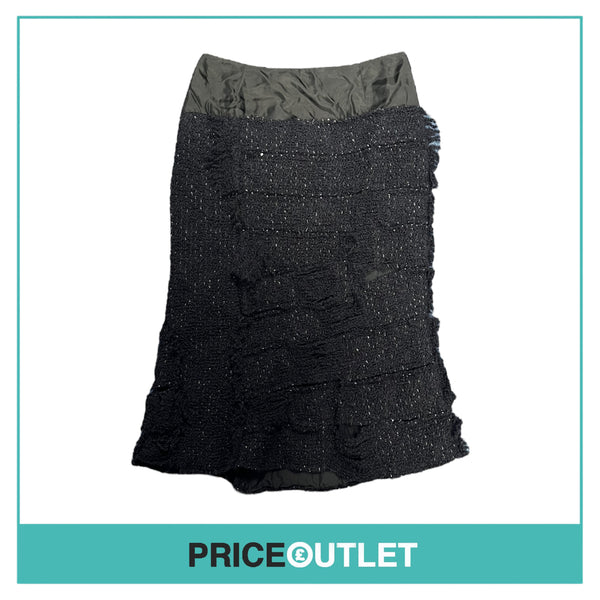 Nina Ricci - Black Wool Skirt - Size 38 - BRAND NEW WITH TAGS