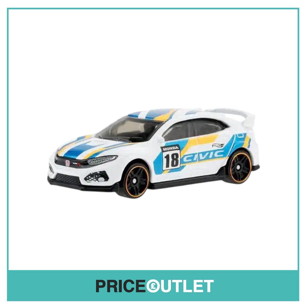 Hot Wheels - 2018 Honda Civic Type R (Slight Damage)
