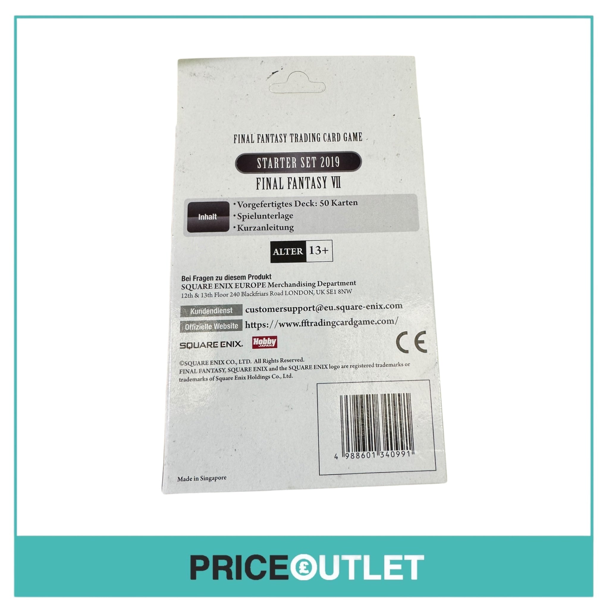 Final Fantasy VII TCG - Starter Set 2019 - German - Brand New