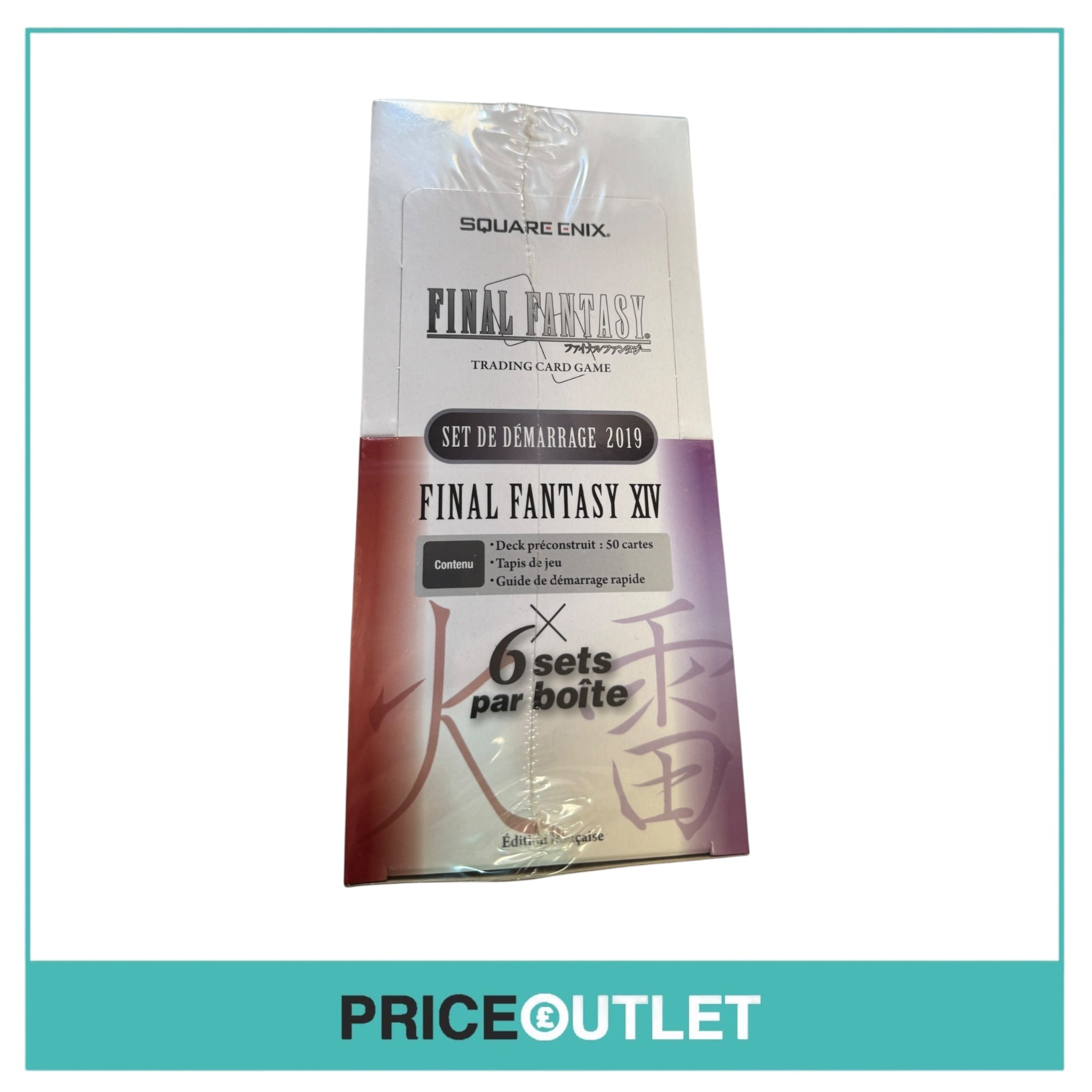 Final Fantasy XIV TCG - Starter Set 2019 Box Of 6 - French - Brand New