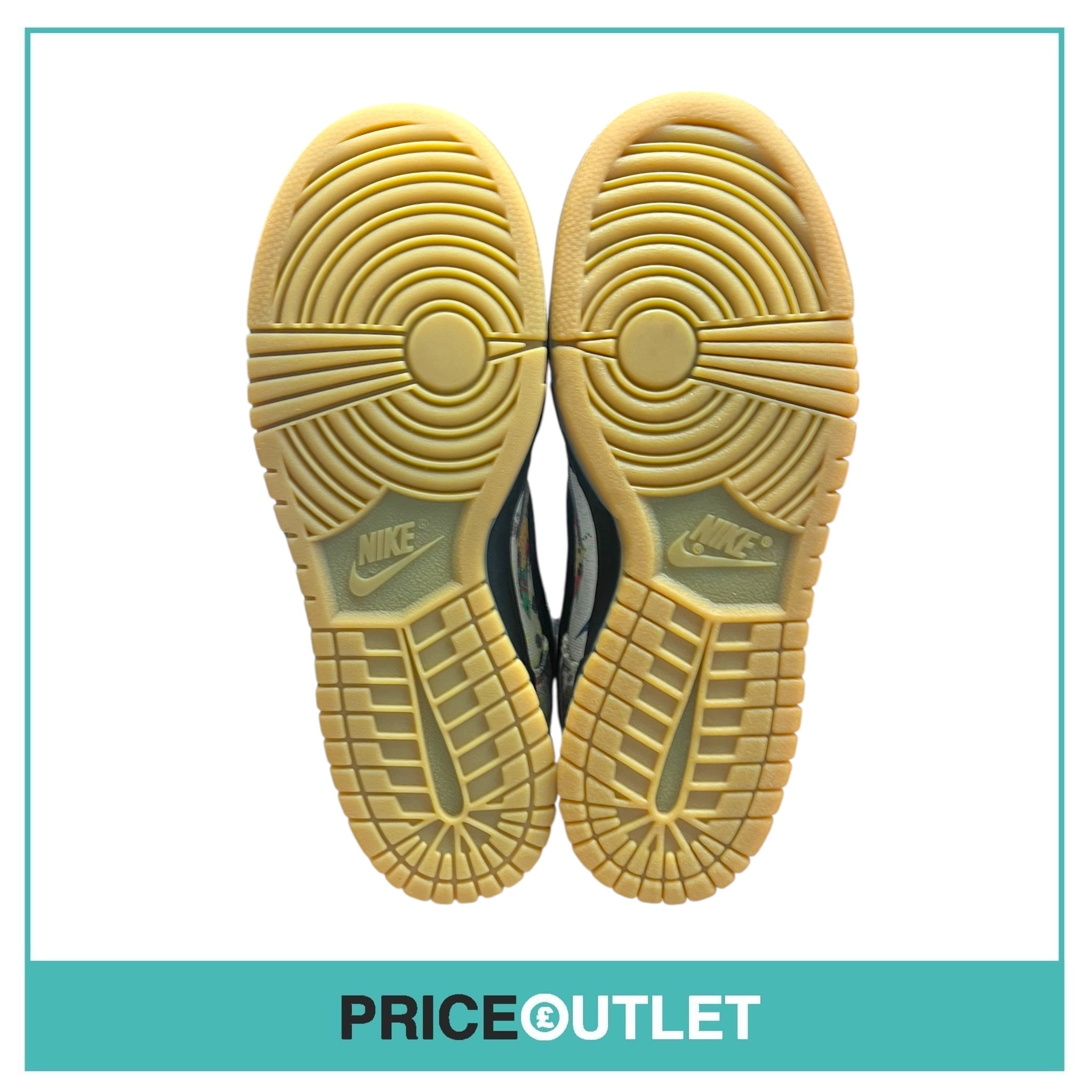 Nike - SB Dunk Low OG QS - FD8778 001 - Black & Multicolour - Size UK 5.5 - BRAND NEW WITH BOX