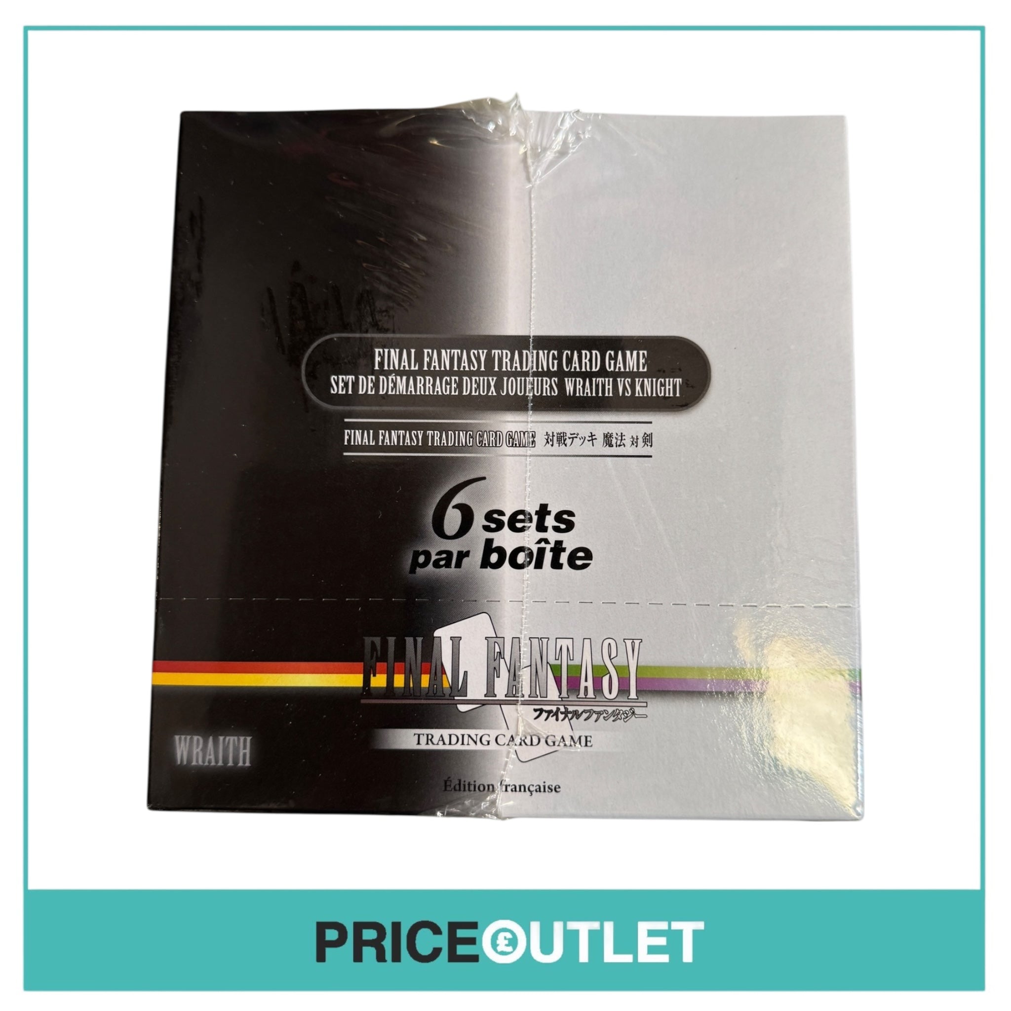 Final Fantasy TCG - Wraith Vs Knight Starter Set Box Of 6 - French - Brand New