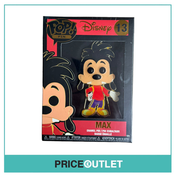 Funko - Max #13 Pop! Enamel Pin Badge - Disney - Brand New