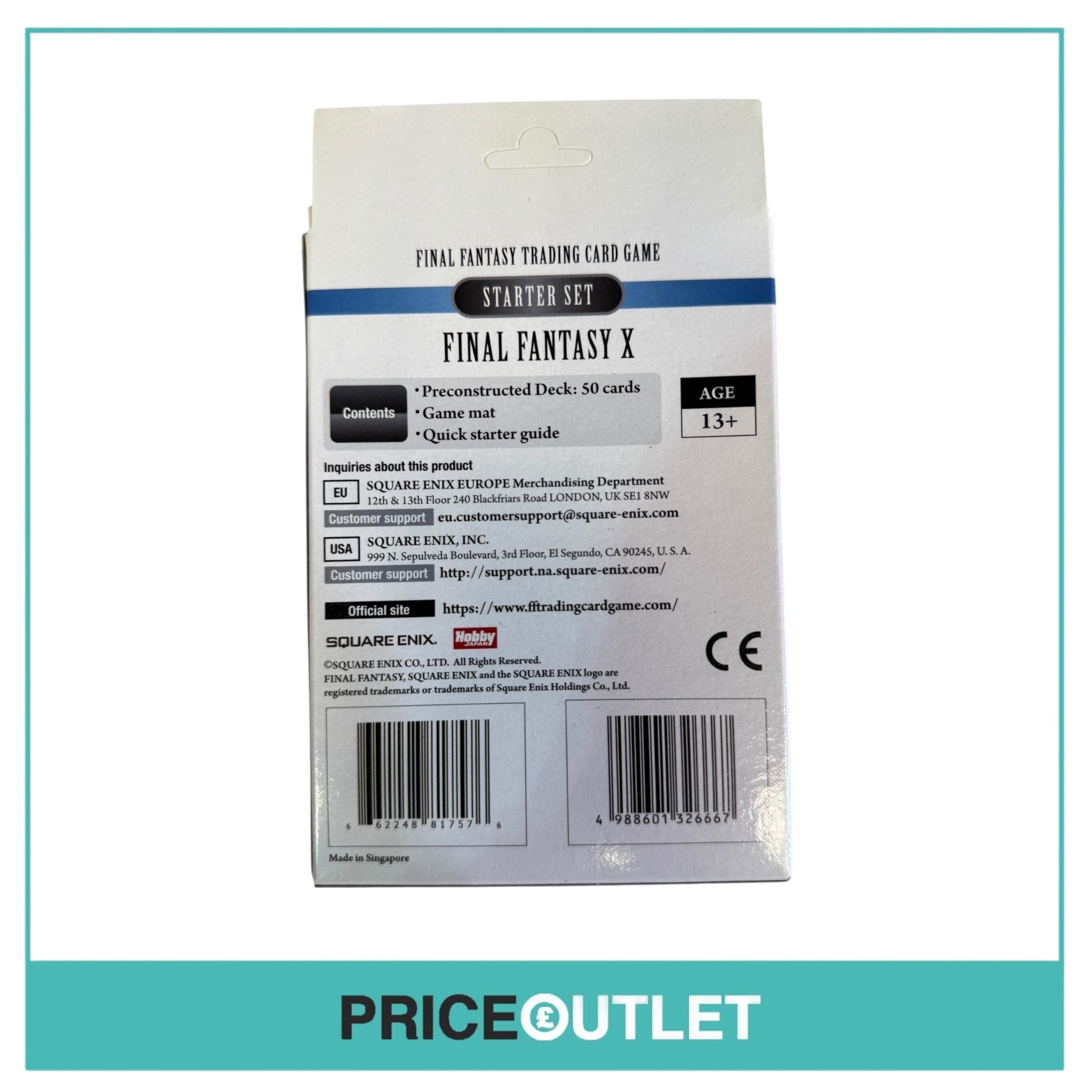 Final Fantasy X TCG - Starter Set - English - Brand New