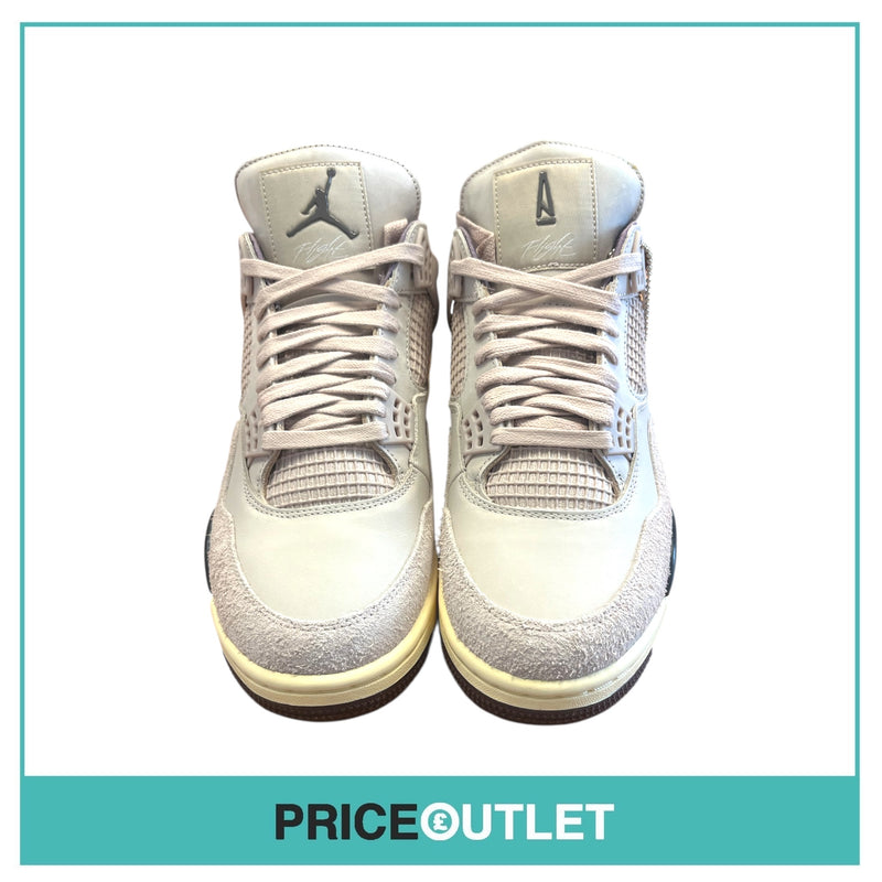 A Ma Maniére x Air Jordan 4 Retro OG SP Fossil Stone - UK 8.5 - BRAND NEW WITH BOX (Slight Damage)