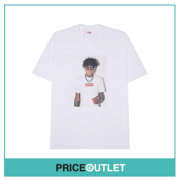 Supreme x NBA - Youngboy Photo Tee FW23 - Men's Size M In White - BRAND NEW & SEALED