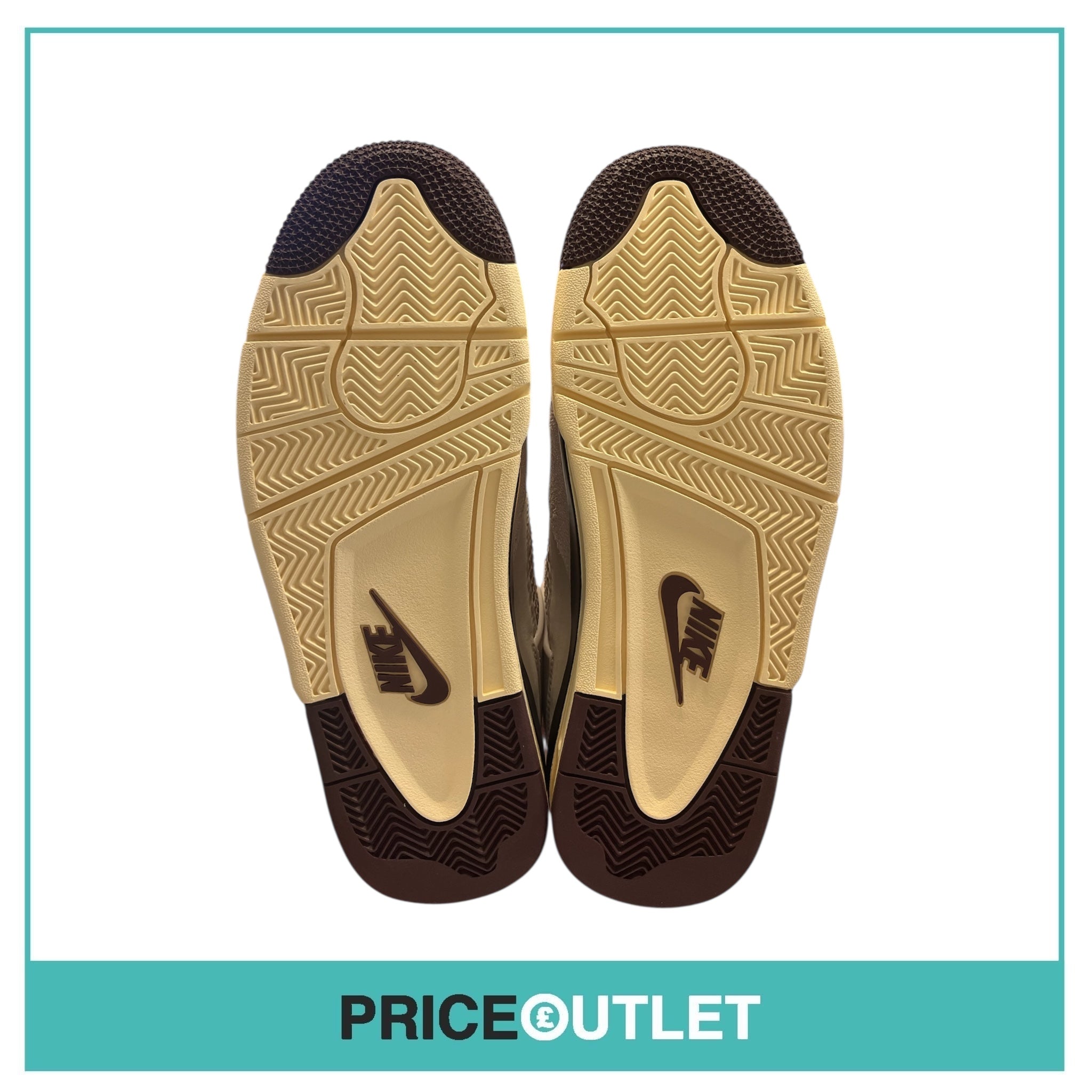 A Ma Maniére x Air Jordan 4 Retro OG SP Fossil Stone - UK 8 - BRAND NEW WITH BOX