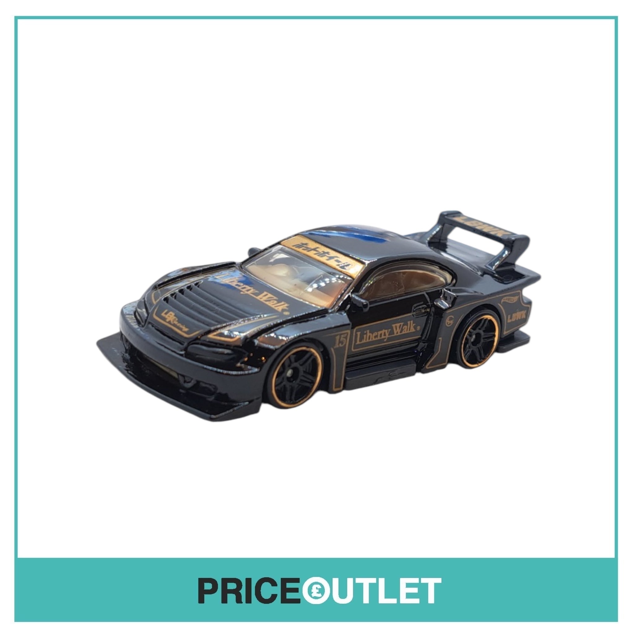 Hot Wheels Liberty Walk - HW Modified 1/5 - LB Super Silhouette Nissan Silvia (S15)