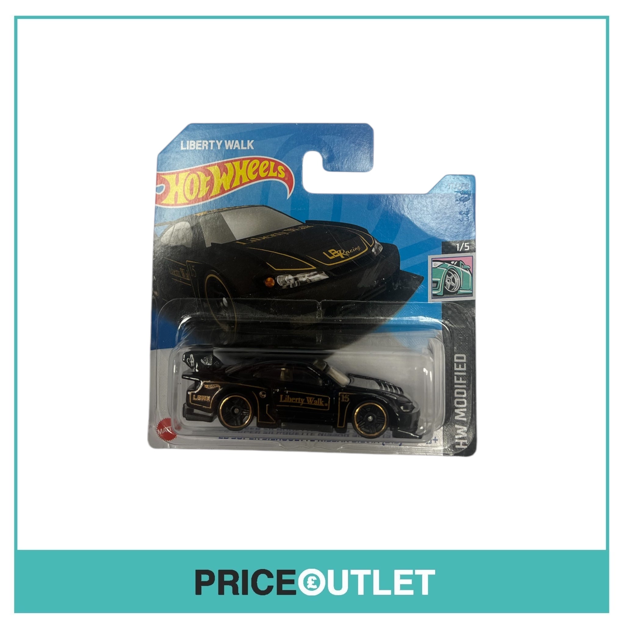 Hot Wheels Liberty Walk - HW Modified 1/5 - LB Super Silhouette Nissan Silvia (S15)