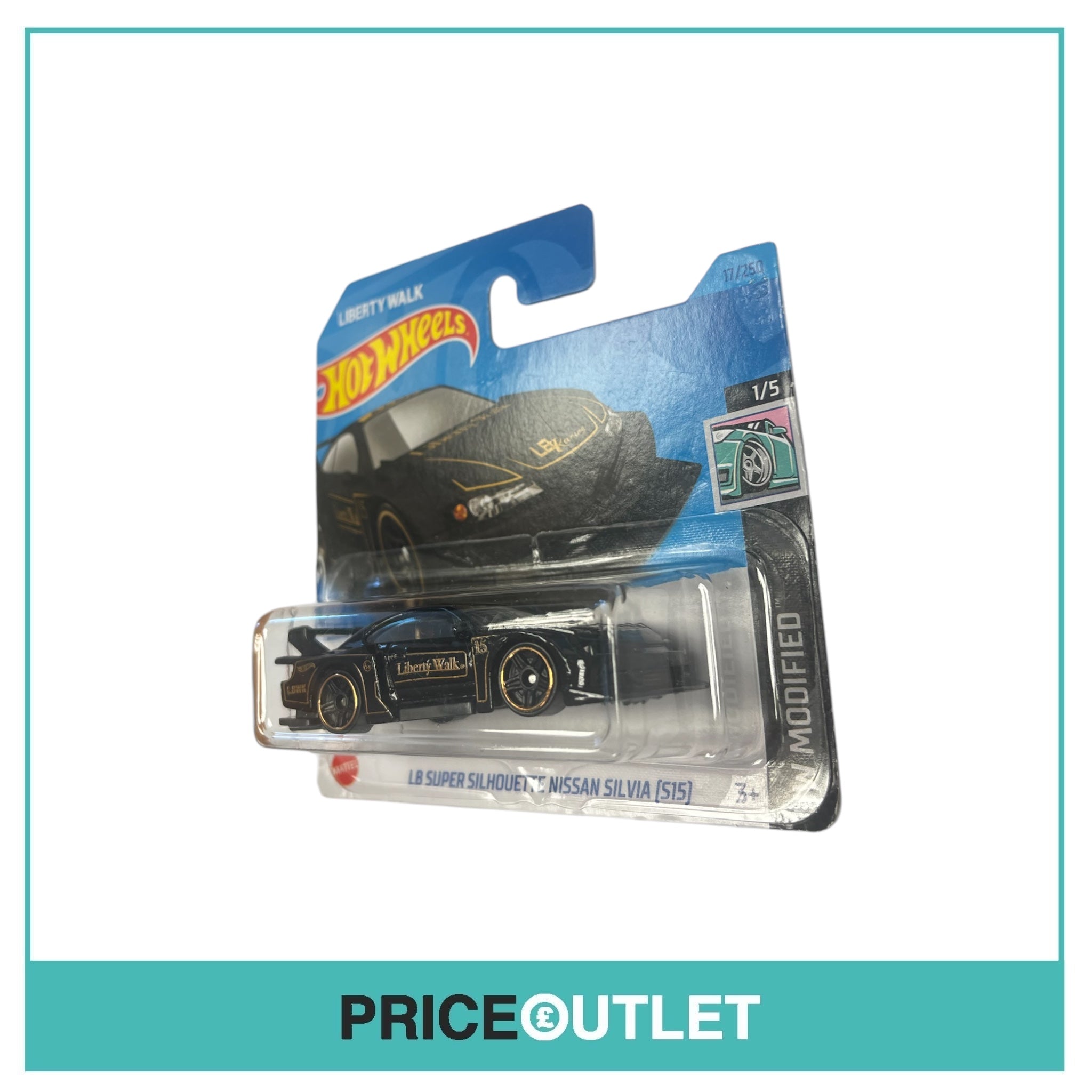 Hot Wheels Liberty Walk - HW Modified 1/5 - LB Super Silhouette Nissan Silvia (S15)