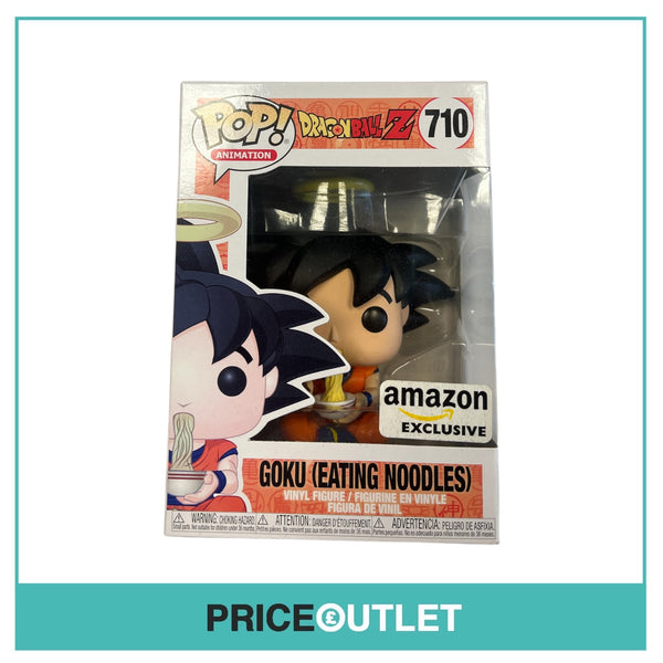 Funko - Dragon Ball Z - Goku (Eating Noodles) #710 (Damaged)