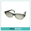 Clear Lens Green Patterned Glasses RRP £325