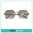 Clear Lens Rose Gold Frame Glasses RRP £325