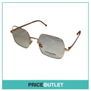 Clear Lens Rose Gold Frame Glasses RRP £325