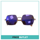 Purple Lens Rose Gold Frame Sunglasses RRP £325