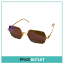 Purple Lens Rose Gold Frame Sunglasses RRP £325