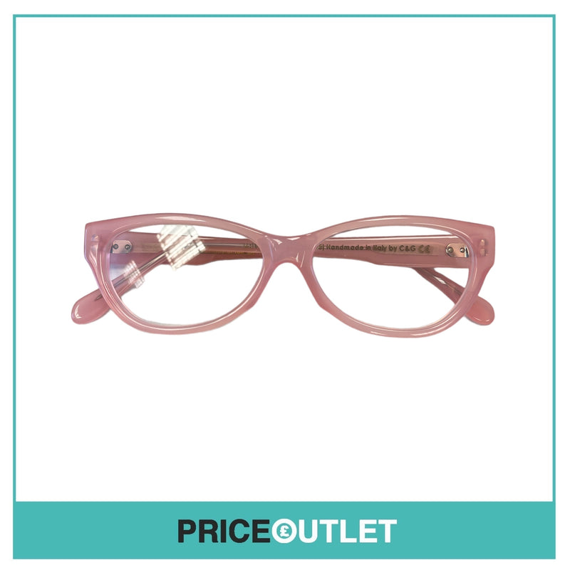 Cutler & Gross - Clear Lens Pink Frame Glasses RRP £325 (1)