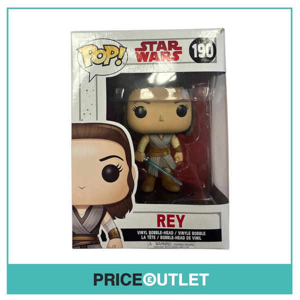 Funko - Star Wars - Rey #190 (Damaged)