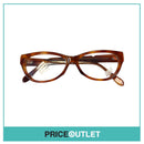 Clear Lens Orange Tortoiseshell Print Glasses RRP £325