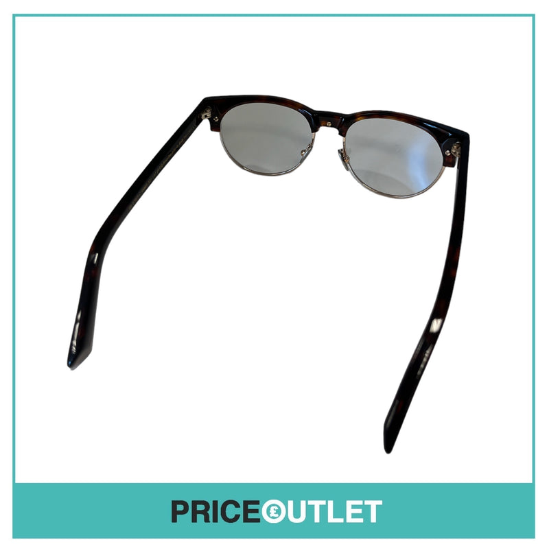 Clear Lens Brown Tortoiseshell Frame Glasses RRP £325 (10)