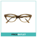 Clear Lens Brown Translucent Frame Glasses RRP £325