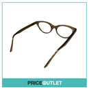 Clear Lens Brown Translucent Frame Glasses RRP £325