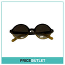 Round Yellow & Brown Sunglasses RRP £325