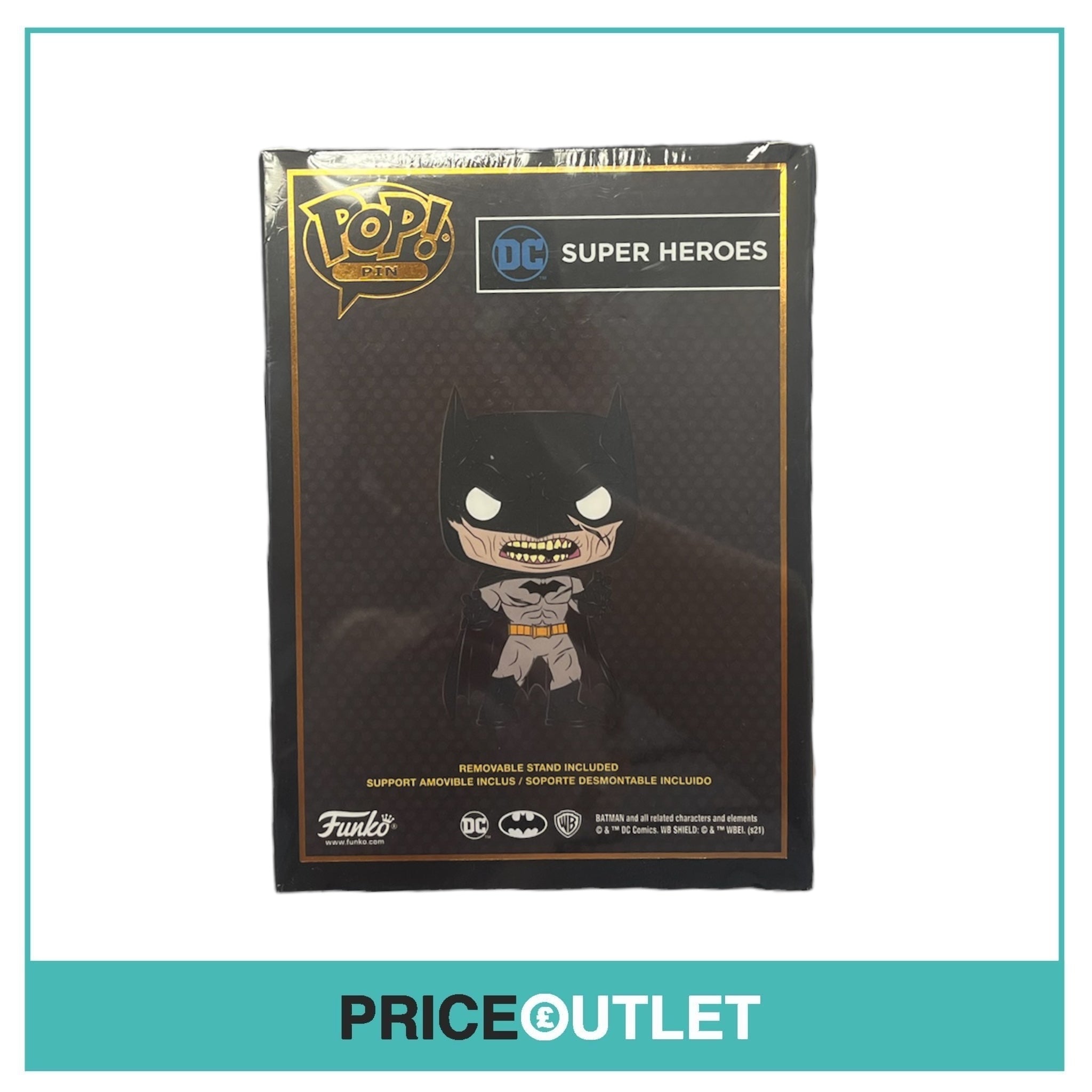 Funko - DC Super Heroes - Enamel Pin - Batman Dceased SE - BRAND NEW & SEALED